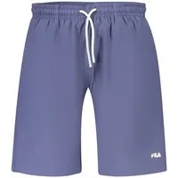 Fila Badeshorts Herren Badeshorts Blau Regular Fit mit Logo & Taschen - Sommer Stil