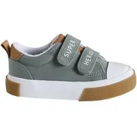 vertbaudet Baby Stoffsneakers mit Klettriemchen Babystiefel