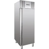 GastroHero Gefrierschrank Tiefkühlschrank 605 Liter GN 2/1 - Tiefkühlung - Kälte - Profi - Edels TKS-ELINE650M, 2163 cm hoch, 72.6 cm breit, Touchscreen mit HACCP-Alarm, Klimaklasse 5 bis 40 °C