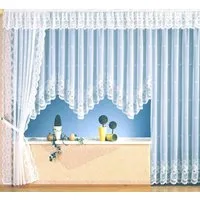 Weckbrodt Vorhang Flensburg (1 St), Kräuselband, halbtransparent, Jacquard, Seitenschal, Jacquard, strukturiert, halbtransparent, Gardine, Store