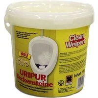 Clean Weipert Uripur "Citro" Beckensteine beseitigt schlechte Toilettengerüche 1 KG Urinsteinlöser (Toiletten,Urinale)