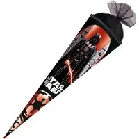 Roth Schultüte Roth Schultüte STAR WARS Folie eckig Schutzspitze Tüllverschluss 85cm