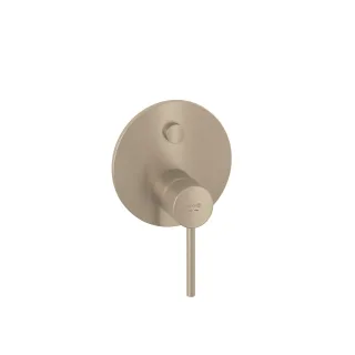 KLUDI BOZZ Unterputz-Wannenfüll- und Brause-Einhandmischer Push Set mit Funktionseinheit Stainless B 38759N576