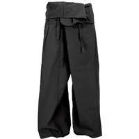 Guru-Shop Relaxhose Extra lange Fischerhose aus Baumwolle,.. Ethno Style, alternative Bekleidung