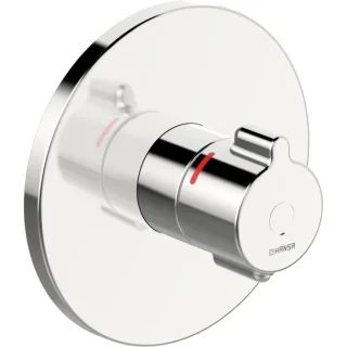 Hansa Hansaclinica Fertigmontageset 88609085 für Unterputz-Einbaukörper, Rosette rund, chrom