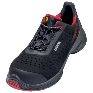 uvex 1 G2 Sicherheitsschuh S1P Halbschuh gelocht schwarz/pink 47 - 6837447