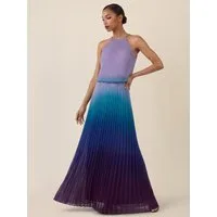 Apart Chiffonkleid mit Farbverlauf