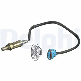 Delphi Lambdasonde vor Katalysator Chevrolet Cruze Orlando 1,8