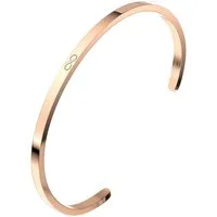 THIORA Armreif B3, Edelstahl mit fester Gravur, anpassbar