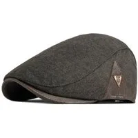 Sporty Flat Cap Flat Cap Klassik Schirmmütze mit Schirm Schiebermütze