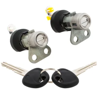 Türschloss Schließzylinder VORNE LINKS + RECHTS + 2x Schlüssel für Hyundai H100 93-07