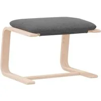 vidaXL Polsterhocker Fußhocker Dunkelgrau 51x41x40 cm Stoff (1 St)