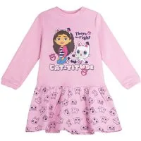 Cerda Jerseykleid Gabby’s Dollhouse Kinder Kleid – French Terry Baumwollmix 240 gsm