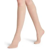 FALKE Feinkniestrümpfe Matt Deluxe Kniestrümpfe transparent & matt (1-Paar) transparent & matt