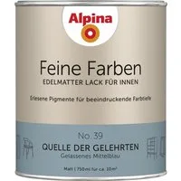 Alpina Wandfarbe Alpina Feine Farben Lack No. 39 Quelle der