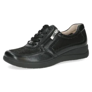 CAPRICE - Da.-Schnürer black comb - Gr. - 37
