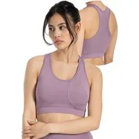 Smilodox Sport-BH Candace, Shaped Fit Bra Racerback, breites Unterbrustband leicher Halt elastisch & bequem, Yoga Alltag Training aktive Bewegungsfreiheit