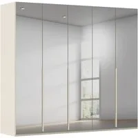 LeGer Home by Lena Gercke Kleiderschrank Schrank Garderobe Ankleide Schlafzimmer Flur SERINA Eyecatcher (3 verschiedene Ausstattungen BASIC/CLASSIC/PREMIUM (inkl. SOFT-CLOSE) in 6 Breiten (101 - 401 cm) mit Front Glas oder Dekor MADE IN GERMANY