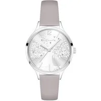 Tamaris Quarzuhr Life Tree TT-0241-LQ, Armbanduhr, Damenuhr, Lederarmband, analog, Glassteine