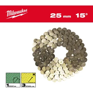 Milwaukee Coilnägel für M18FRCN45 Glattschaft verzinkt 15° - 4932499317