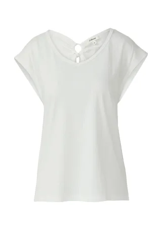 s.Oliver - T-Shirt weiß - Gr. - 34