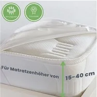 Matratzenschoner Moln Matratzenschoner Wasserdicht, Atmungsaktiv, Waschbar Moln, Wasserdichter, Matratzenschoner, Rundumgummi, Atmungsaktiv, Waschbar