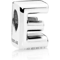 Pandora Bead 797459 Charm Buchstabe Letter E Silber