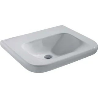 Ideal Standard Contour 21 Waschtisch E512201 ohne Hahnloch/Überlauf, unterfahrbar, 60x55,5x17,5cm, weiß
