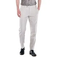 Engbers Anzughose Herren Anzug-Hose mit Leinenanteil, Naturweiss