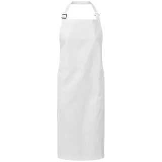 Premier Bio Fairtrade-zertifizierte Schürze aus recyceltem Material (weiß)