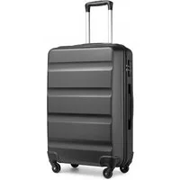 KONO Hartschalen-Trolley Handgepäck Leicht Hartschalenkoffer aus ABS Reisekoffer mit 4 Rollen
