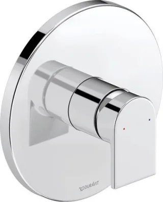 Duravit Tulum by Starck Einhebel-Brausemischer Unterputz Chrom Hochglanz 170x86x182 mm - TU421001001 TU4210010010