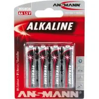 Alkaline Red, Batterie 4 Stück, AA
