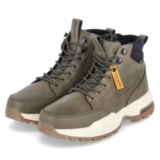 Dockers By Gerli Schnürboots  Grün - Gr. 43 -  Textil
