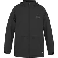 normani Regenjacke Kinder Regenjacke mit Fleecefutter Taunton Wasserdichte Softshelljacke mit Kapuze und Reflektoren