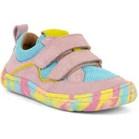 froddo® BAREFOOT BAZE Barfußschuh Klettschuh, Sneaker, Freizeitschuh mit bunter Laufsohle