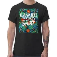 Shirtracer T-Shirt Hawaii Hemd Shirt I Aloha Hawaii Party Hawaiian I Hawaii Kleidung Kari Karneval & Fasching