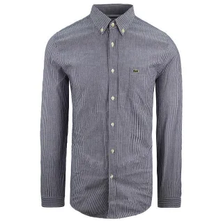 Lacoste Oxford Regular Fit Herrenbluse Blau