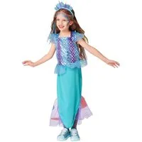 Weit & Breit Handelsgesellschaft mbH Kostüm Kinder Kostüm 2-teilig Fasching Karneval Kleid Haarreif, Ideal für Fasching, Karneval oder Mottopartys