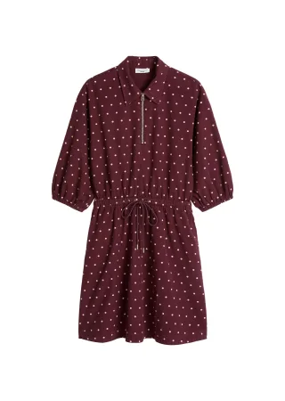 Marc O Polo Denim - MTDWD_Dresses Dark Red_Multi_01 - Gr. - M