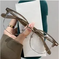PACIEA Lesebrille Damen Herren Halbrand Anti Blaulicht Mode