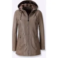 Witt Allwetterjacke Leder-Jacke Langarm