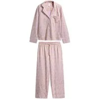 Next Pyjama Jersey-Schlafanzug mit Knopfleiste, EID (2 tlg)