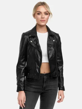 Tazzio Damen Lederjacke
