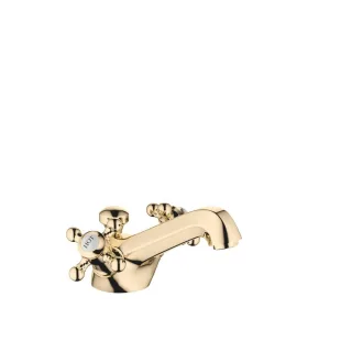Dornbracht Waschtisch-Einlochbatterie mit Ablaufgarnitur MADISON 22500360 Messing (23kt Gold) 22500360-09