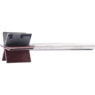 PFERD TOOLS Korund Fächerschleifer F Ø 25x20mm Schaft-Ø 6 mm Länge 60 mm Lamellen 6x2 Lamellen A150 - 44403255