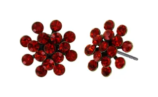 konplott - Ohrstecker - Magic Fireball Mini rot - Gr. - OS