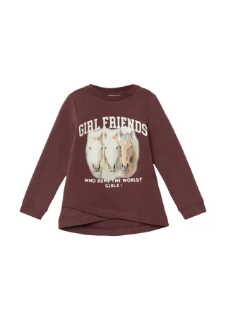 s.Oliver - Sweatshirt rot - Gr. - 104/110