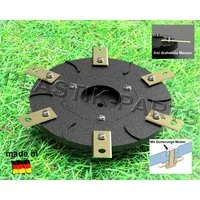 Plastik Parts Mährobotermesser Messerscheibe 6 Klingen Messerteller für Blumfeldt Garden Hero