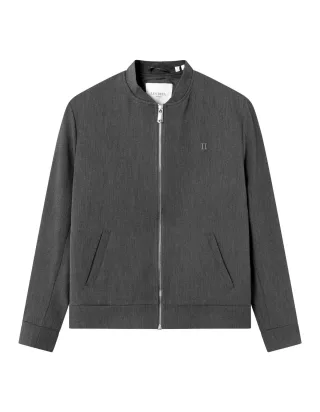 les deux - Como Bomber Jacke grau - Gr. - S